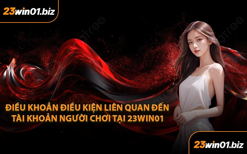 Điều Khoản Điều Kiện Liên Quan Đến Tài Khoản Người Chơi tại 23Win01